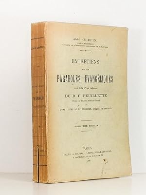 Seller image for Entretiens sur les paraboles vangliques for sale by Librairie du Cardinal