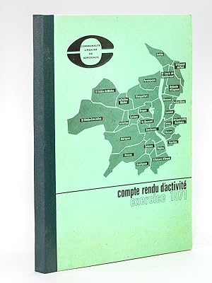 Seller image for Communaut urbaine de Bordeaux. Compte rendu d'activit Exercice 1971 for sale by Librairie du Cardinal