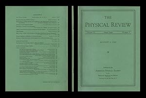Fine Structure of the Hydrogen Atom by a Microwave Method, in Physical Review, Vol. 72, No. 3, Au...