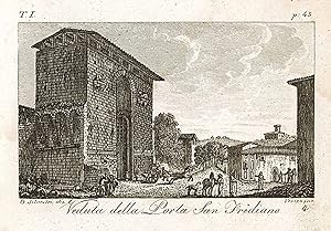 Seller image for Veduta della Porta S. Frediano for sale by Sergio Trippini