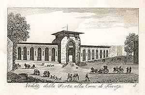 Seller image for Veduta della Porta alla Croce di Firenze for sale by Sergio Trippini