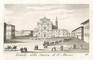 Seller image for Veduta della Piazza di S.Marco for sale by Sergio Trippini