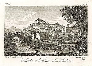Seller image for Veduta del Ponte alla Badia for sale by Sergio Trippini