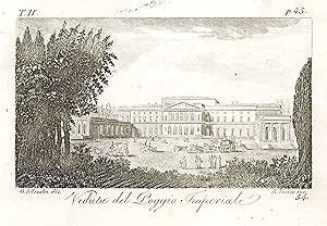 Seller image for Veduta del Poggio Imperiale for sale by Sergio Trippini