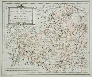 Bild des Verkufers fr Neapolitanischen / Landschaft / Capitanata / oder / West Apuliens / Westlicher Theil, / mit der / Grafschaft Molise / Nro 438 zum Verkauf von Sergio Trippini