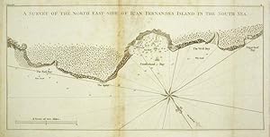 Imagen del vendedor de A survey of the north east side of Iuan Fernandes Island in the South Sea a la venta por Sergio Trippini