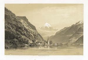 Imagen del vendedor de Fluelen (Suisse, lac des Quatre Cantons) a la venta por Sergio Trippini