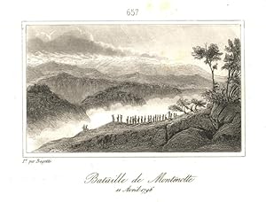 Image du vendeur pour Bataille de Montenotte 11 Avril 1796 mis en vente par Sergio Trippini