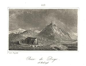 Image du vendeur pour Prise de Dego 16 Avril 1796 mis en vente par Sergio Trippini