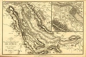 Immagine del venditore per Carte e plan topographiques de Zurich et de ses Environs venduto da Sergio Trippini