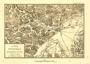 Immagine del venditore per Carte topographique des environs d'Ulm venduto da Sergio Trippini