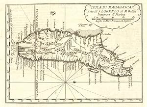Seller image for Isola di Madagascar o sia di S. Lorenzo . for sale by Sergio Trippini