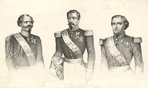 Bild des Verkufers fr Vittorio Emanuele II - Napoleone III - Principe Napoleone Giuseppe zum Verkauf von Sergio Trippini