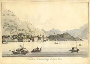 Veduta di Balbiano lungo il Lago di Como
