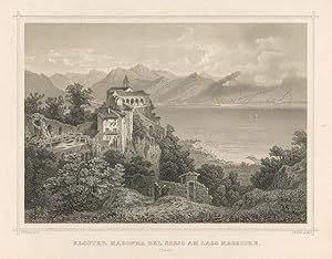 Bild des Verkufers fr Kloster Madonna del Sasso am Lago Maggiore zum Verkauf von Sergio Trippini