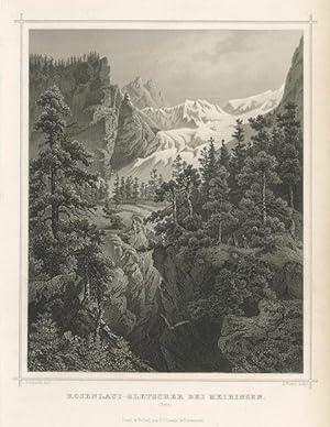 Bild des Verkufers fr Rosenlaui - Gletscher bei Meiringen zum Verkauf von Sergio Trippini