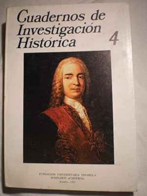 Imagen del vendedor de Cuadernos de investigacin histrica Num. 4 - 1980 a la venta por Librera Antonio Azorn