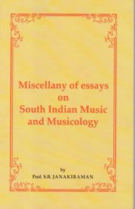 Seller image for Miscellany of Essays on South Indian Music and Musicology for sale by Vedams eBooks (P) Ltd