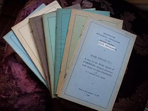 Part Set ( (7 volumes) of the Freshwater Biological Association of the British Empire Scientific ...