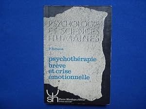 Seller image for Psychothrapie brve et crise motionnelle for sale by Emmanuelle Morin