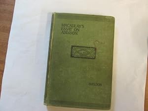 Immagine del venditore per Macaulay's essays on Milton and Addison venduto da Goldstone Rare Books