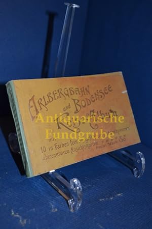 Bild des Verkufers fr Arlbergbahn und Bodensee / Reise Album zum Verkauf von Antiquarische Fundgrube e.U.