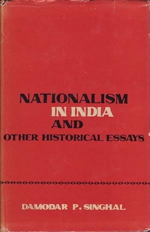 Bild des Verkufers fr Nationalism in India. And Other Historical Essays. zum Verkauf von Asia Bookroom ANZAAB/ILAB