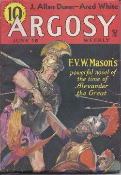 Seller image for ARGOSY Weekly: June 15, 1935 ("Lysander") for sale by Books from the Crypt