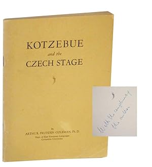 Seller image for Kotzebue and the Czech Stage for sale by Jeff Hirsch Books, ABAA