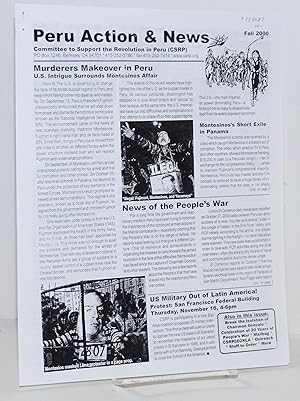 Peru Action & News. Fall 2000