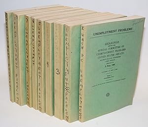 Imagen del vendedor de Unemployment problems. Hearings, Eighty-sixth Congress, first session, pursuant to S. Res. 196 a la venta por Bolerium Books Inc.