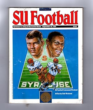 Syracuse University vs Army Football Game Program, September 16, 1989