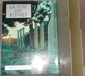 Imagen del vendedor de La voix des ruines. a la venta por alphabets