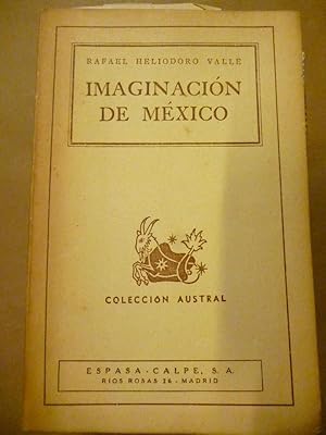 Imagen del vendedor de Imaginacin de Mxico. a la venta por Carmichael Alonso Libros