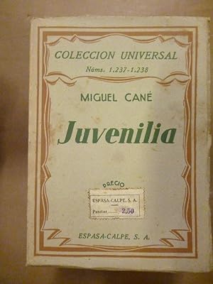 Seller image for JUVENILIA. for sale by Carmichael Alonso Libros