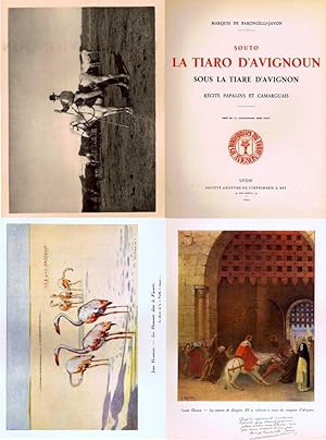 Image du vendeur pour Souto la Tiaro d'Avignoun / Sous la Tiare d'Avignon - Rcits Papalins et Camarguais mis en vente par Librairie L'Ancien Livre