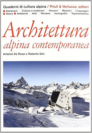 Seller image for Architettura alpina contemporanea for sale by Libro Co. Italia Srl
