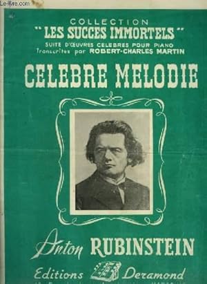 Image du vendeur pour LES SUCCES IMMORTELS - N40 : CELEBRE MELODIE OP.3 N1 - POUR PIANO. mis en vente par Le-Livre