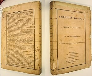 Imagen del vendedor de THE AMERICAN JOURNAL OF THE MEDICAL SCIENCE (1832, NO. XXL, VOLUME XI ) a la venta por Nick Bikoff, IOBA