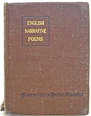 Seller image for English Narrative Poems for sale by Shoestring Collectibooks