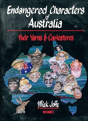 Seller image for Endangered characters of Australia : their yarns & caricatures. Volume 1. for sale by Lost and Found Books