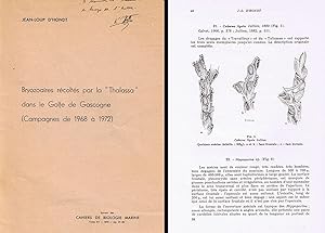 Seller image for Bryozoaires rcolts par la "Thalassa" dans le Golfe de Gascogne (Compagnes de 1968  1972). In 8vo, original wrappers, pp. 24 + 7 figs. Offprint from Cah. Biol. Masr., 15 for sale by NATURAMA