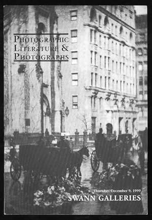 Photographs & Photographic Literature (Public Auction Sale 1844, Thursday, December 9, 1999)