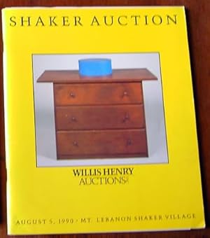 Shaker Auction: August 5, 1990, Mt. Lebanon Shaker Village