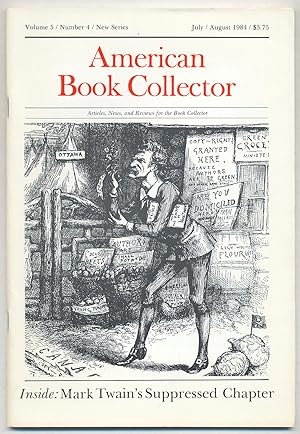 Seller image for American Book Collector: Volume 5, Number 4, New Series, July/August 1984 for sale by Between the Covers-Rare Books, Inc. ABAA