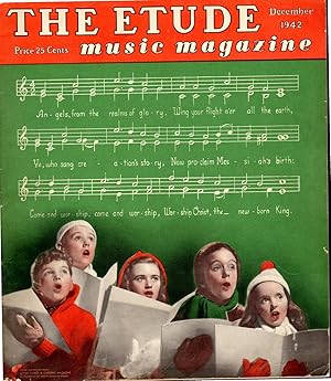 Bild des Verkufers fr The Etude Music Magazine: Volume LX (60), No. 12 : December, 1942 zum Verkauf von Dorley House Books, Inc.