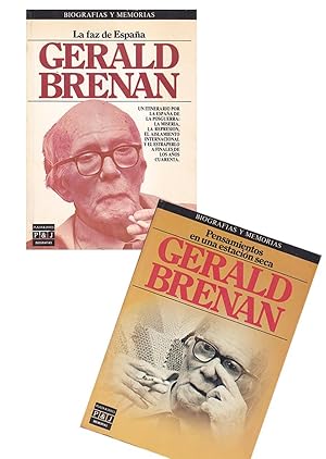 BIOGRAFIAS Y MEMORIAS de Gerald Brenan (LA FAZ DE ESPAÑA + PENSAMIENTOS EN UNA ESTACION SECA) 1ªE...