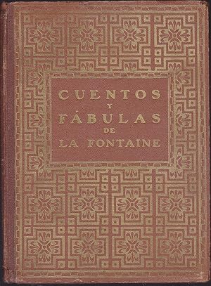 FABULAS DE LA FONTAINE -Ilustrado grabados b/n