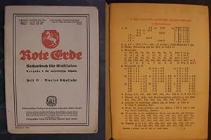 Rote Erde - Rechenbuch für Westfalen - Ausgabe A für mehrklassige Schulen - Heft IV - 4. Schuljahr
