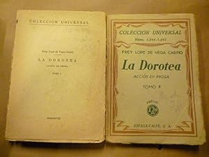 Seller image for La Dorotea. Accin en prosa. for sale by Carmichael Alonso Libros